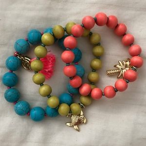 Lilly Pulitzer Beaded Bracelets